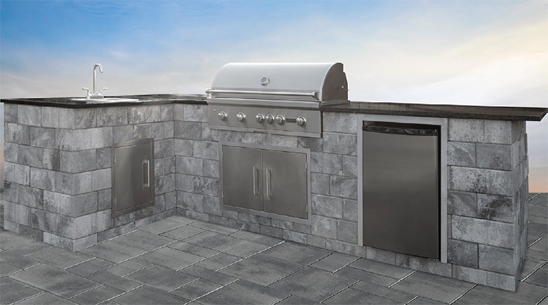 PRE-CUT & PRE-PACKAGED OMEGA SMOOTH WALL KITCHEN KIT